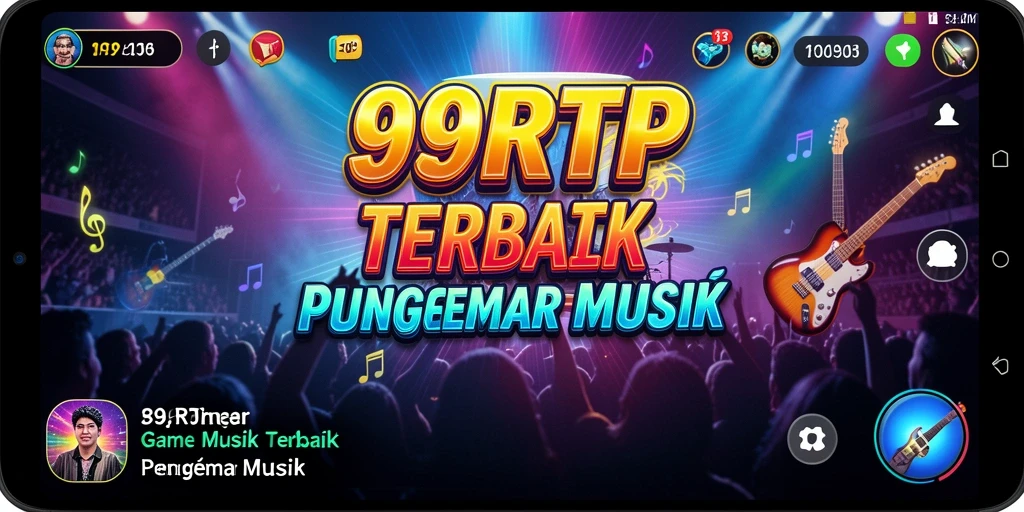 Screenshot gameplay 99RTP menampilkan aksi bermain musik yang seru.