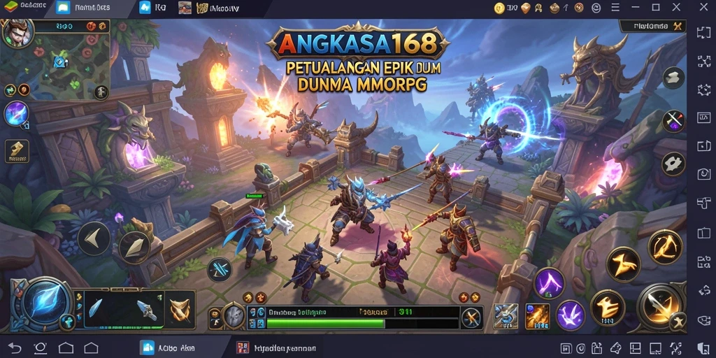 Tangkapan layar gameplay ANGKASA168 yang memukau dan dinamis.