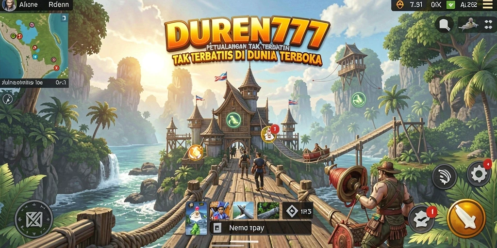 Gameplay DUREN777 yang menakjubkan di dunia terbuka.