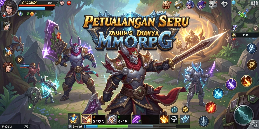 Gameplay GACORX yang mendebarkan di dunia MMORPG.