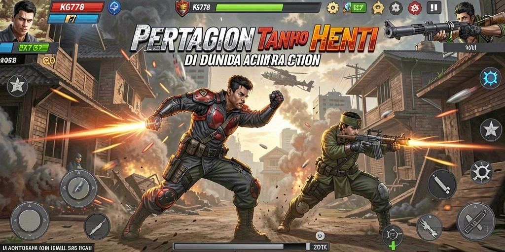 Tampilan gameplay seru dan dinamis dari KG778.
