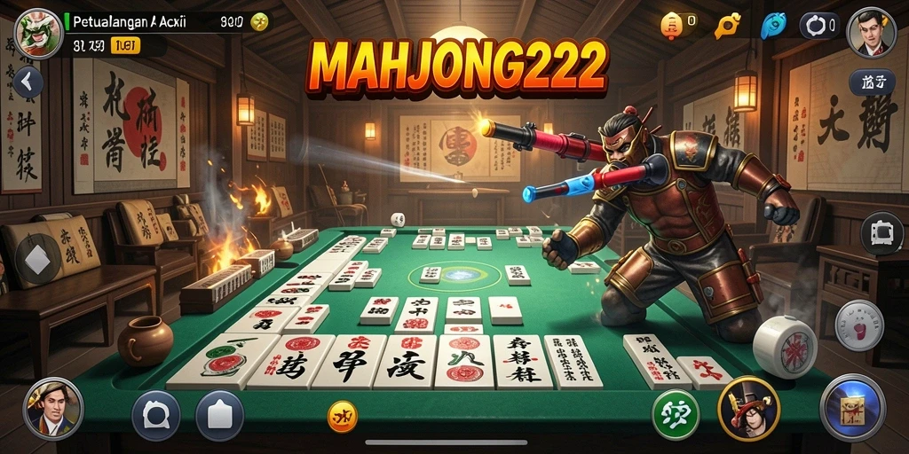 Gameplay seru dan menantang di MAHJONG222.