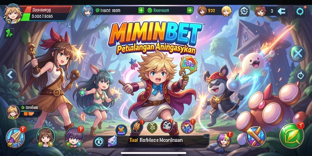 Gameplay MIMINBET yang menarik dan penuh warna anime.