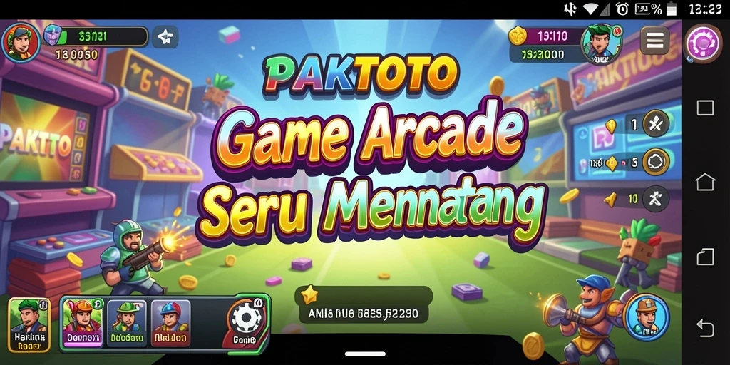 Tampilan gameplay PAKTOTO yang seru dan menantang