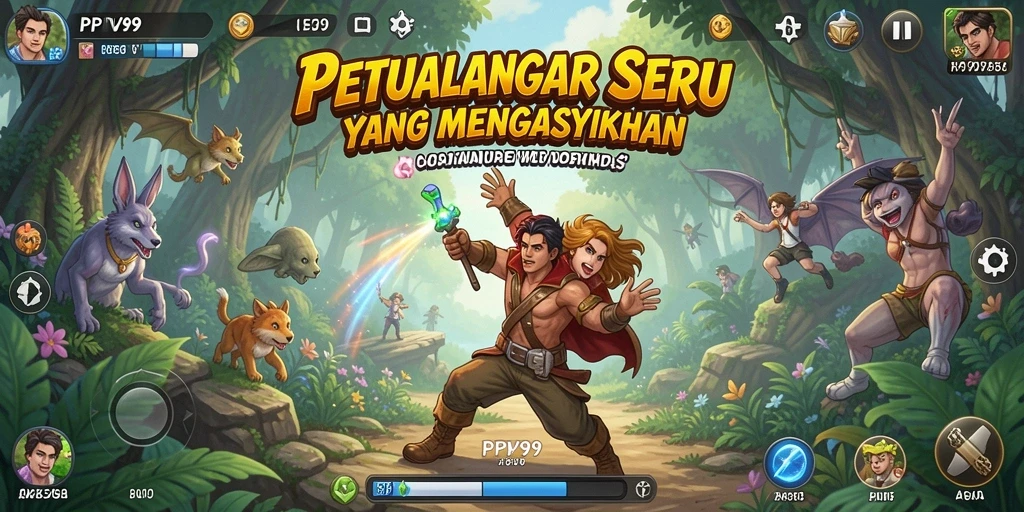 Gameplay PPV99 yang menarik dengan petualangan seru.