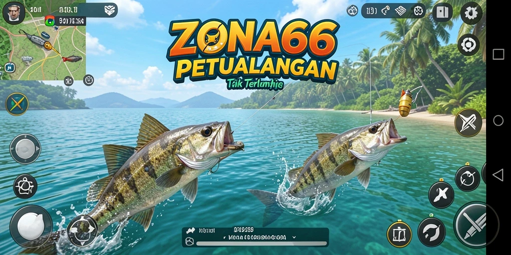 Gameplay ZONA66 menghadirkan pengalaman memancing yang mendebarkan dan imersif.